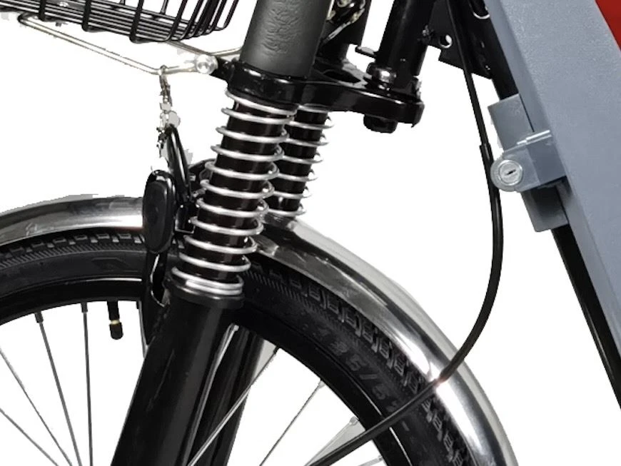 4.shock absorber assist hybrid electric bike family use1
