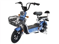 Bicicletă electrică cu anvelopă fără tub de alarmă