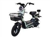 Bicicletă electrică cu corp de oțel absorbant hidralic